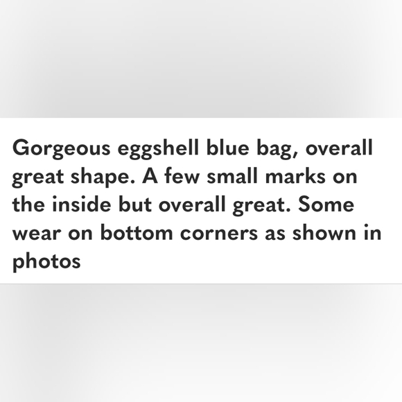 Kate Spade light blue bag - Picture 10 of 10